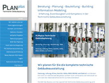 Tablet Screenshot of planplus.de